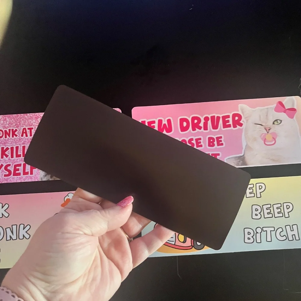 NEW 5 Magnetic Bumper Stickers Very Cute and Funny and hold great Heavy Duty